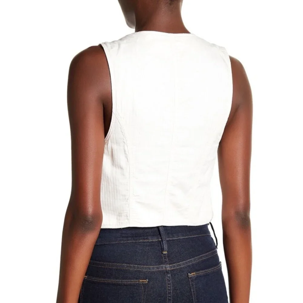 NWOT Free People Shrunken Vest